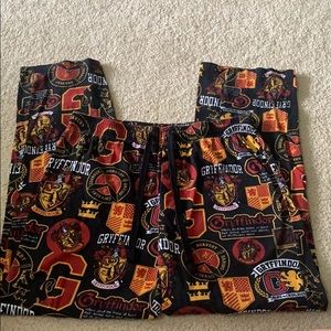 Harry Potter Gryffindor PJ Pants Sz. Small
